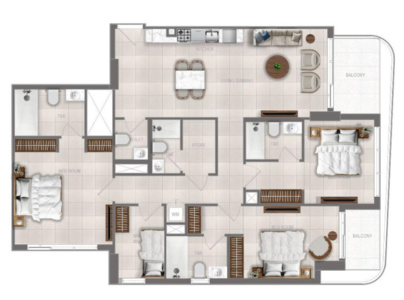 3 Bedroom